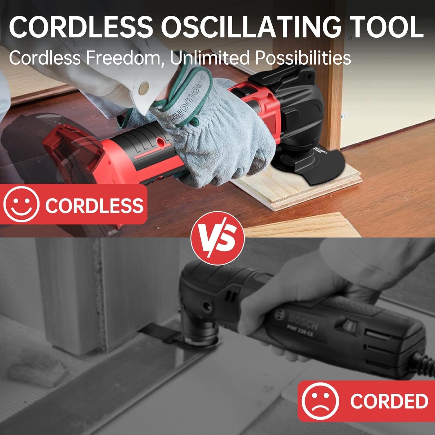 Milwaukee 18V Cordless Oscillating Multi-Tool Kit - 6 Speed Sanding Cutting Tool 5 Milwaukee 18V Cordless Oscillating Multi-Tool Kit - 6 Speed Sanding Cutting Tool - Image 5