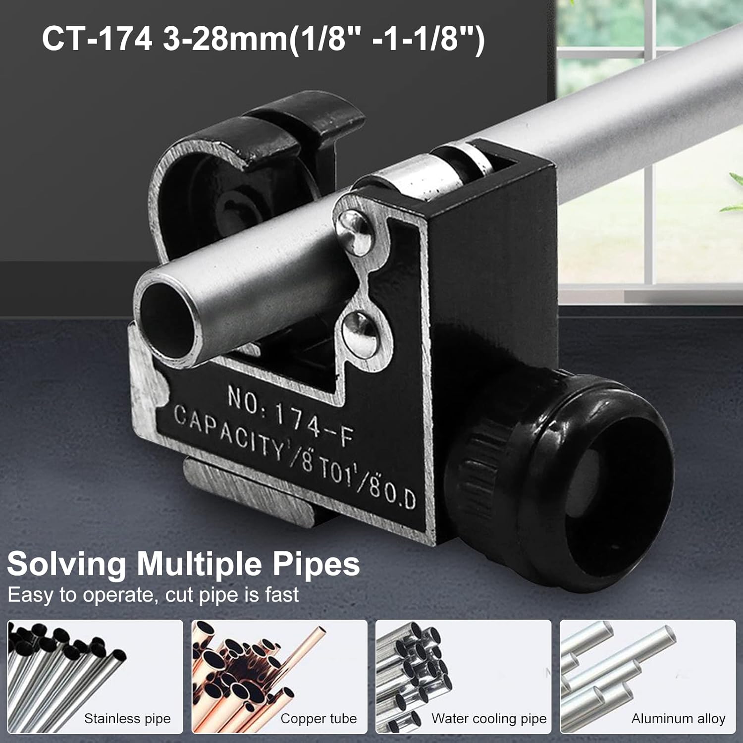 Professional HVAC Copper Tube Swaging Tool Set | 7 Piece AC Repair Kit 5 Professional HVAC Copper Tube Swaging Tool Set | 7 Piece AC Repair Kit - Image 5