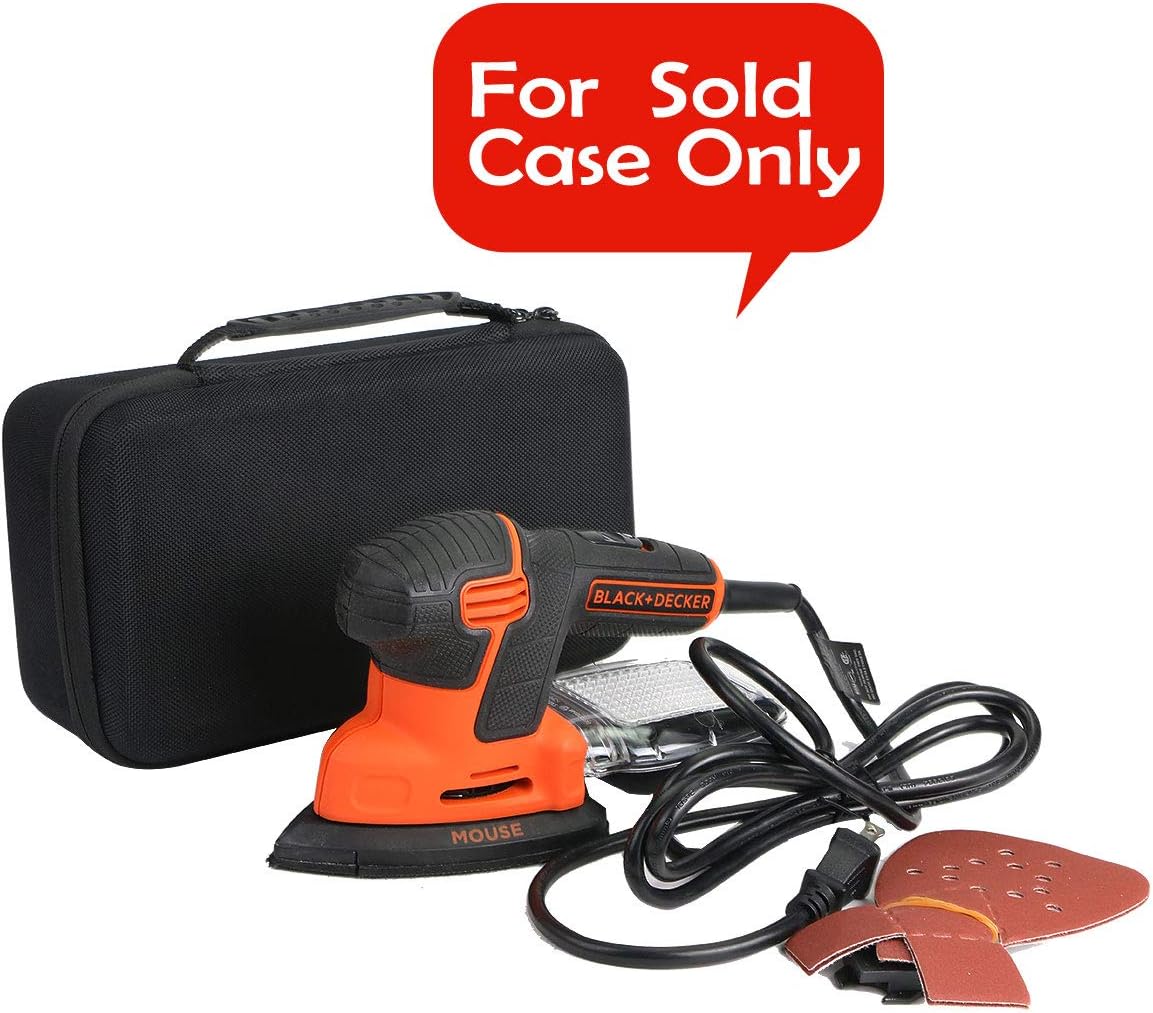 Khanka Hard Case for BLACK+DECKER Mouse Sander BDEMS600 Protective Travel Bag 6 Khanka Hard Case for BLACK+DECKER Mouse Sander BDEMS600 Protective Travel Bag - Image 6
