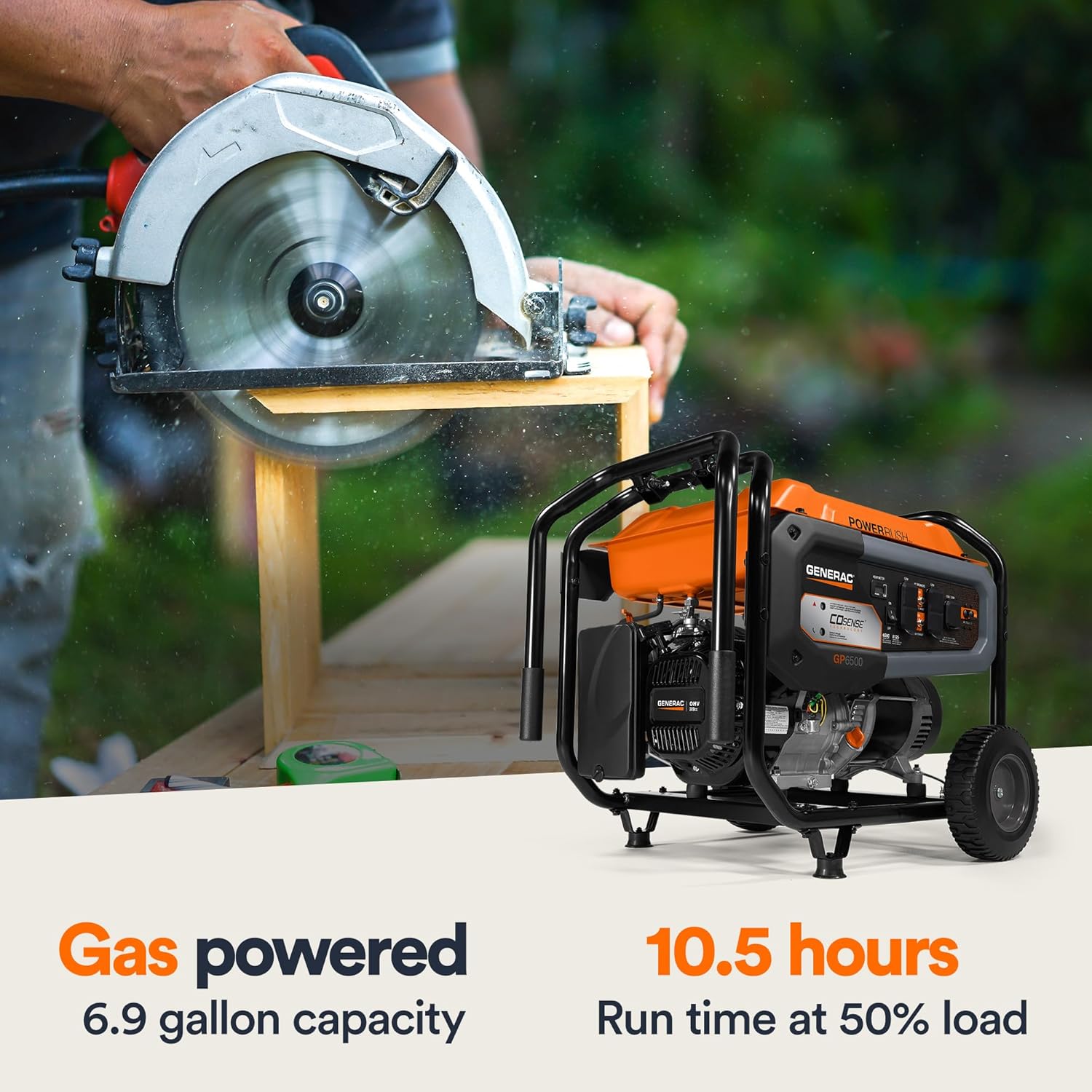 Generac 8,125W Portable Generator: Power When You Need It! 5 Generac 8,125W Portable Generator: Power When You Need It! - Image 5