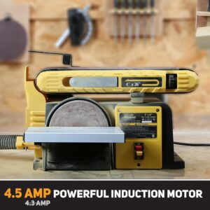 Review: Upgraded 4.5-Amp Belt & Disc Sander Combo Performance