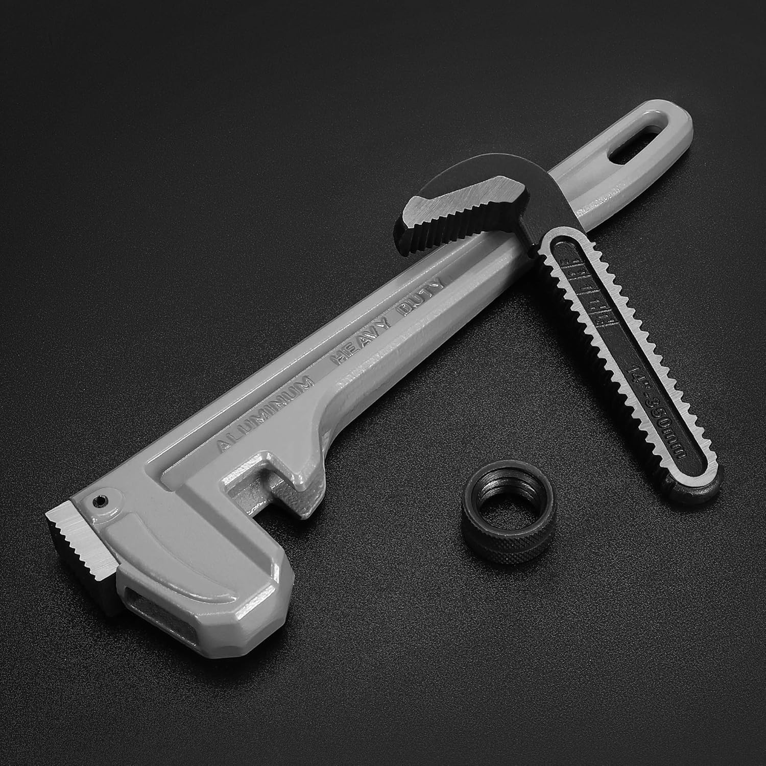 DURATECH Pro Plumber Set: 3-PC Heavy-Duty Aluminum Pipe Wrenches 7 DURATECH Pro Plumber Set: 3-PC Heavy-Duty Aluminum Pipe Wrenches - Image 7