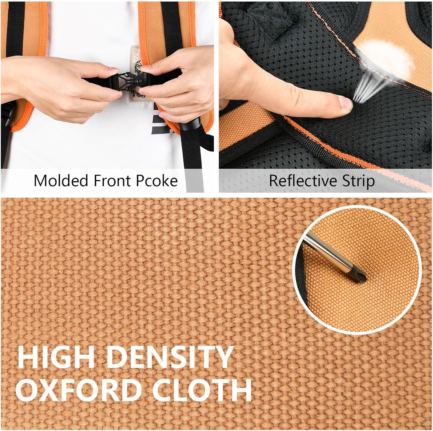 Ultimate Pro Tradesman Tool Backpack w/ 89 Pockets & Laptop Sleeve 3 Ultimate Pro Tradesman Tool Backpack w/ 89 Pockets & Laptop Sleeve - Image 3