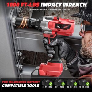 Milwaukee 18V 1/2″ Brushless Impact Wrench 900 Ft-Lbs High Torque Power Tool