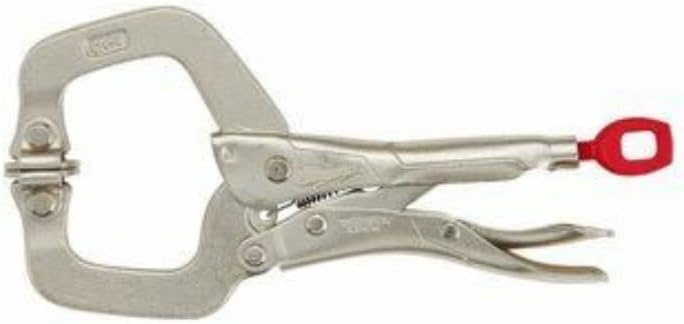 Milwaukee 6" Torque Lock C-Clamp with Swivel Jaws | Heavy-Duty Locking Pliers 1 Fits Milwaukee Tool 48-22-3522 6"" Torque Lock Locking C-Clamp Swivel Jaws