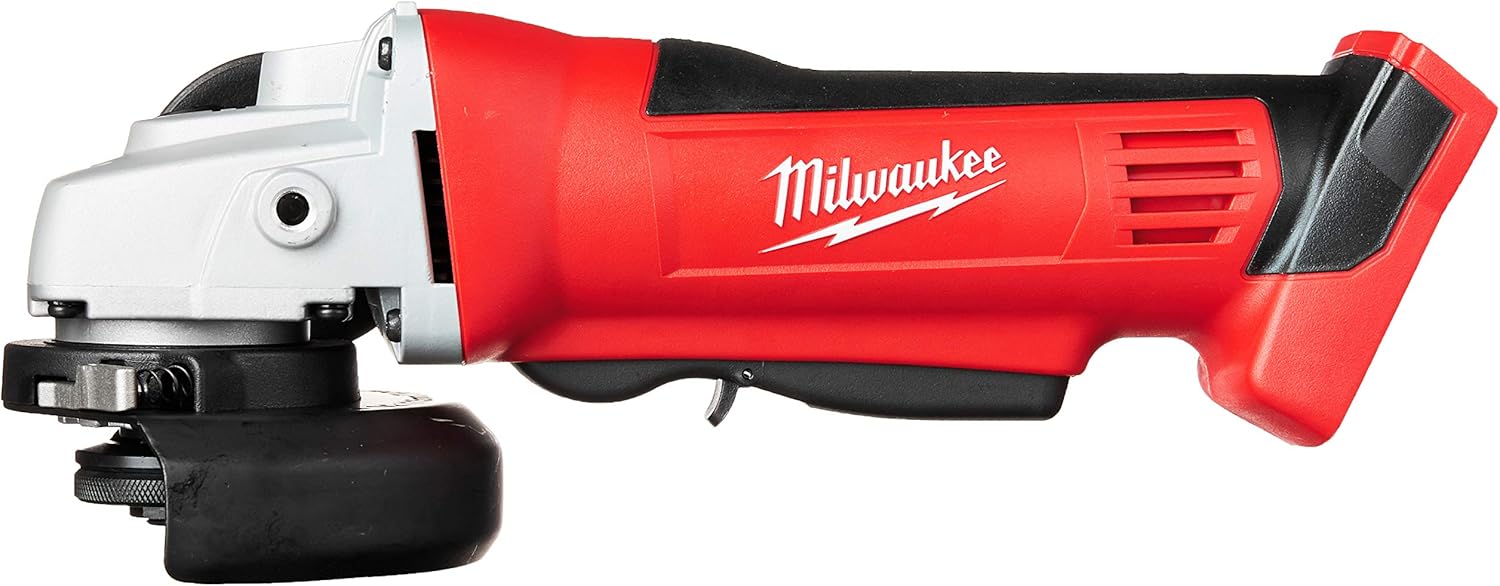 Milwaukee M18 4-1/2" Cordless Grinder w/Guard - 18V Li-Ion Power 2 Milwaukee M18 4-1/2" Cordless Grinder w/Guard - 18V Li-Ion Power - Image 2
