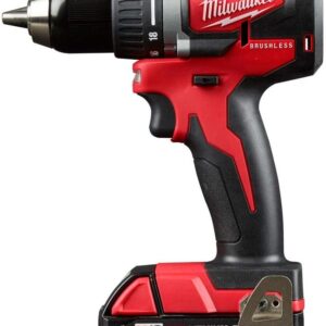 Milwaukee M18 Compact Brushless 1/2″ Drill Driver Kit – 18V Power Tool