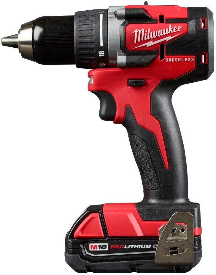 Milwaukee M18 Compact Brushless 1/2" Drill Driver Kit - 18V Power Tool 2 Milwaukee M18 Compact Brushless 1/2" Drill Driver Kit - 18V Power Tool - Image 2