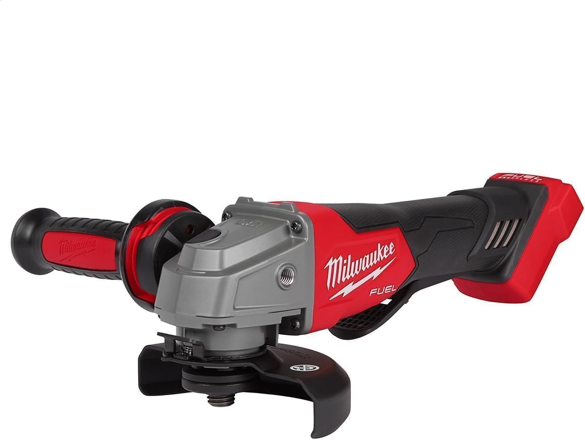 Milwaukee M18 FUEL 4-1/2/5" Grinder w/ ONE-KEY Braking Technology 1 Milwaukee Electric - M18 Fuel. 4-1/2 / 5 Braking Grinder W/ONE-Key.