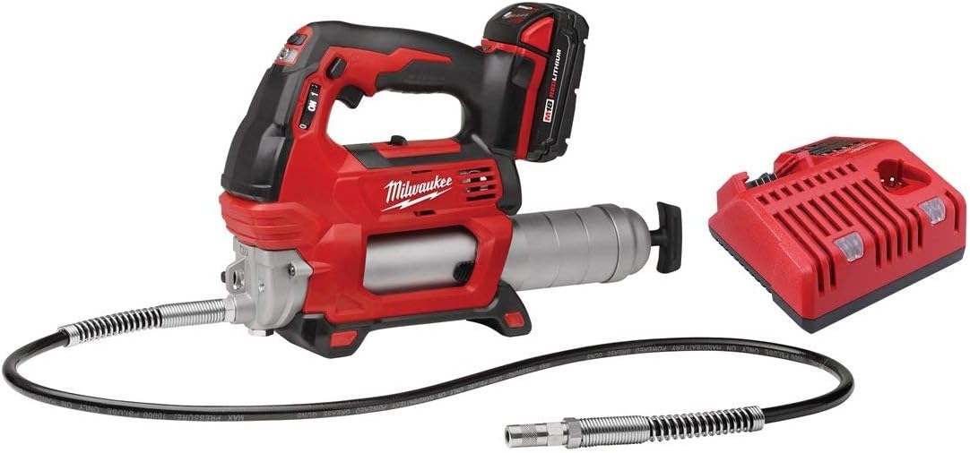 Milwaukee M18 Cordless Grease Gun Kit - High-Performance Lubricating Tool 1 Milwaukee Electric Tool 2646-21CT M18 Grease Gun Kit