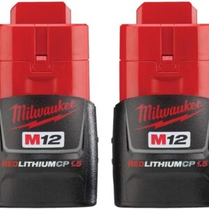 Milwaukee M12 RedLithium High Performance Compact Battery 2-Pack CP Batteries