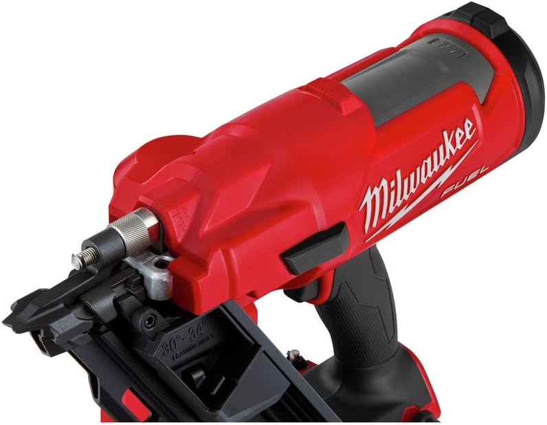 Milwaukee M18 FUEL 18V Brushless 30-Degree Framing Nailer Cordless Kit 6 Milwaukee M18 FUEL 18V Brushless 30-Degree Framing Nailer Cordless Kit - Image 6