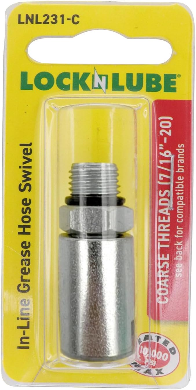 LockNLube Universal Grease Gun Coupler - High-Performance Quick Connect Adapter 5 LockNLube Universal Grease Gun Coupler - High-Performance Quick Connect Adapter - Image 5