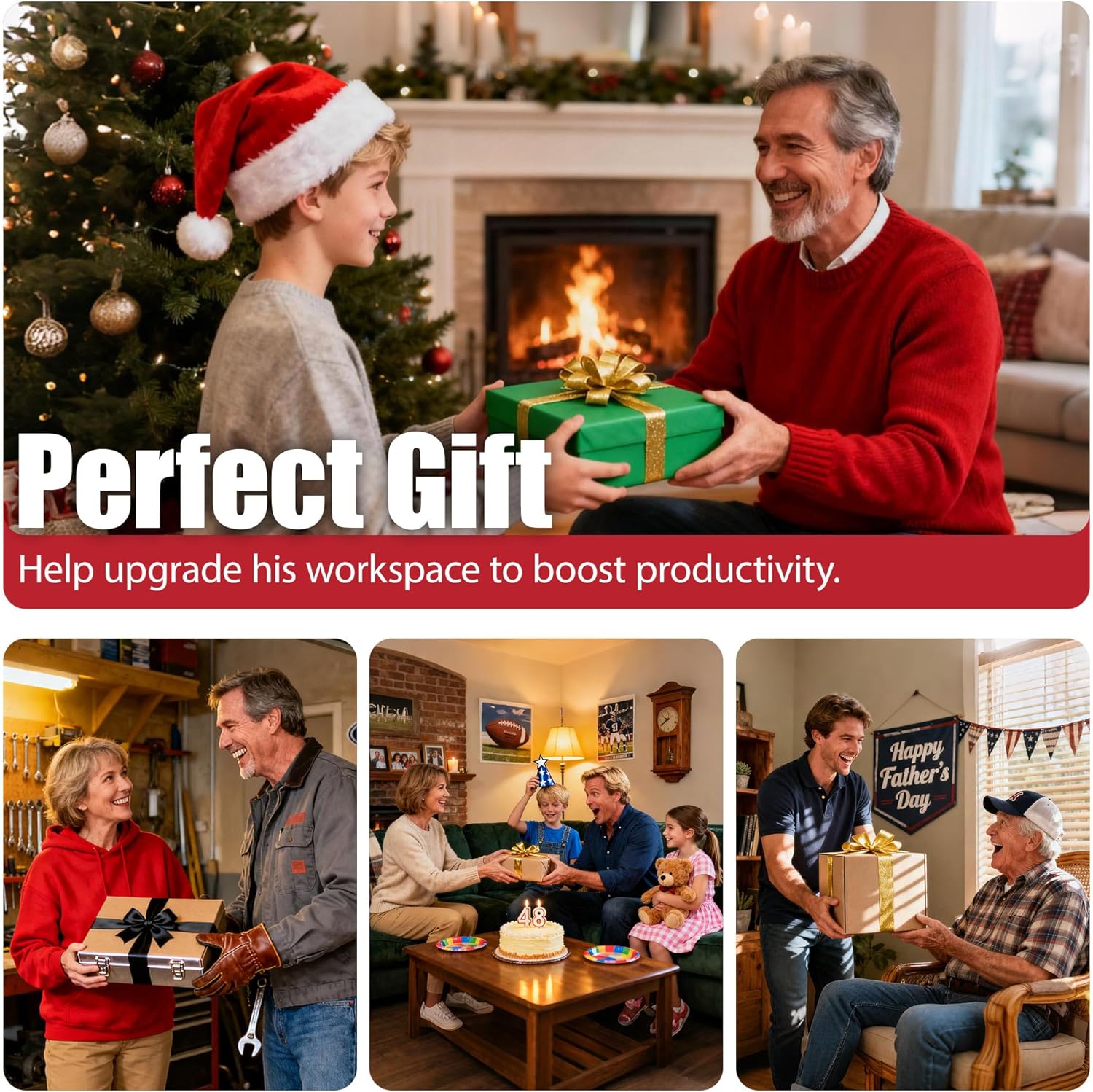 Power Tool Wall Rack w/ Charging Station Drill Storage Organizer Garage 8 Power Tool Wall Rack w/ Charging Station Drill Storage Organizer Garage - Image 8