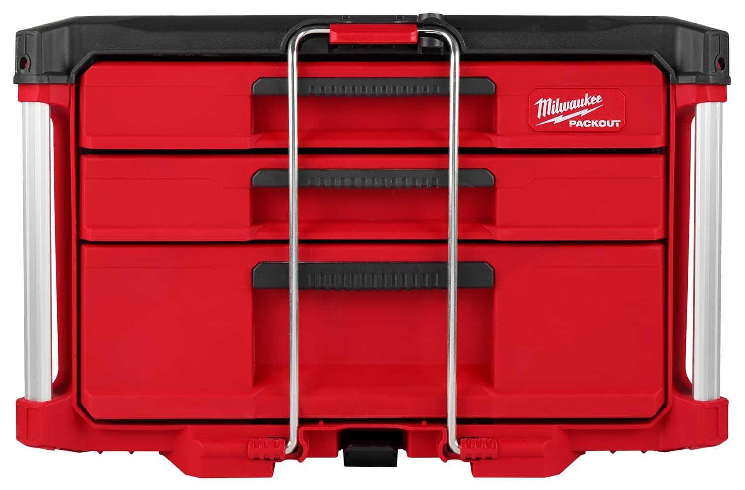 Milwaukee PACKOUT 3-Drawer Deep Tool Organizer Storage Box 48-22-8447 2 Milwaukee PACKOUT 3-Drawer Deep Tool Organizer Storage Box 48-22-8447 - Image 2