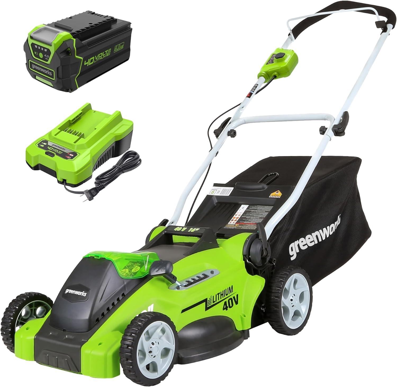 Why We Love the Greenworks 40V Cordless Mower for Our Lawn