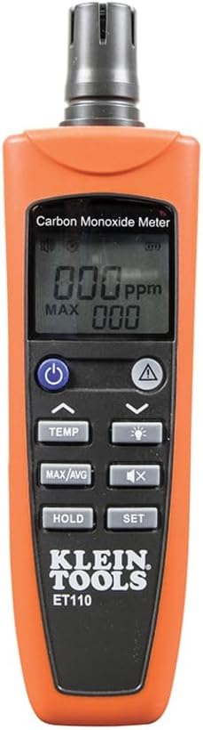 Klein Tools ET110 Pro CO Detector: Alarm, Batteries & Case Included 5 Klein Tools ET110 Pro CO Detector: Alarm, Batteries & Case Included - Image 5
