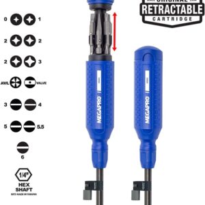 Professional HVAC 15-in-1 Multi Bit Screwdriver | Alloy Steel Hex Driver Tool