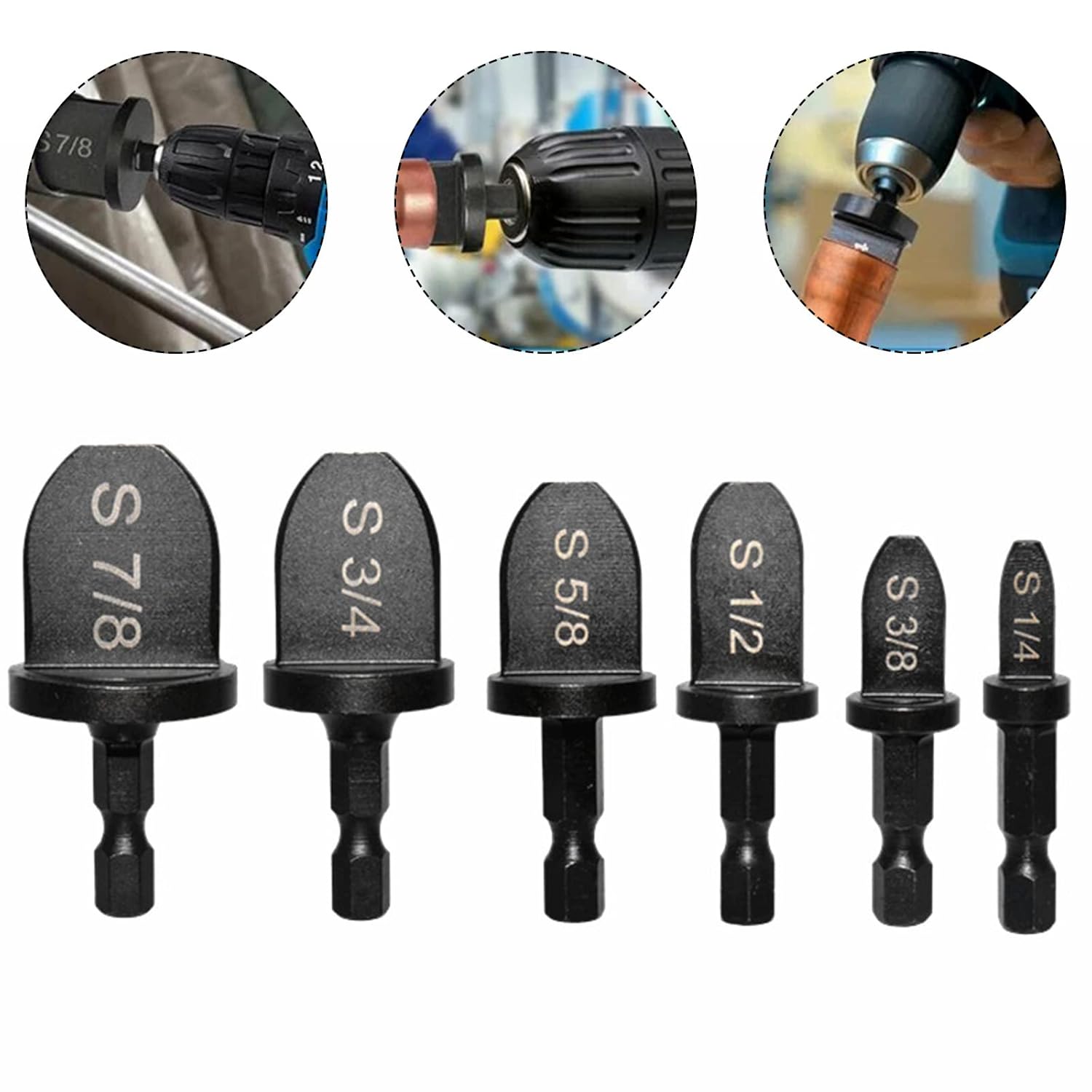 6-Piece HVAC Swaging Tool Set - Copper Tube Expander Kit for AC Repair 2 6-Piece HVAC Swaging Tool Set - Copper Tube Expander Kit for AC Repair - Image 2