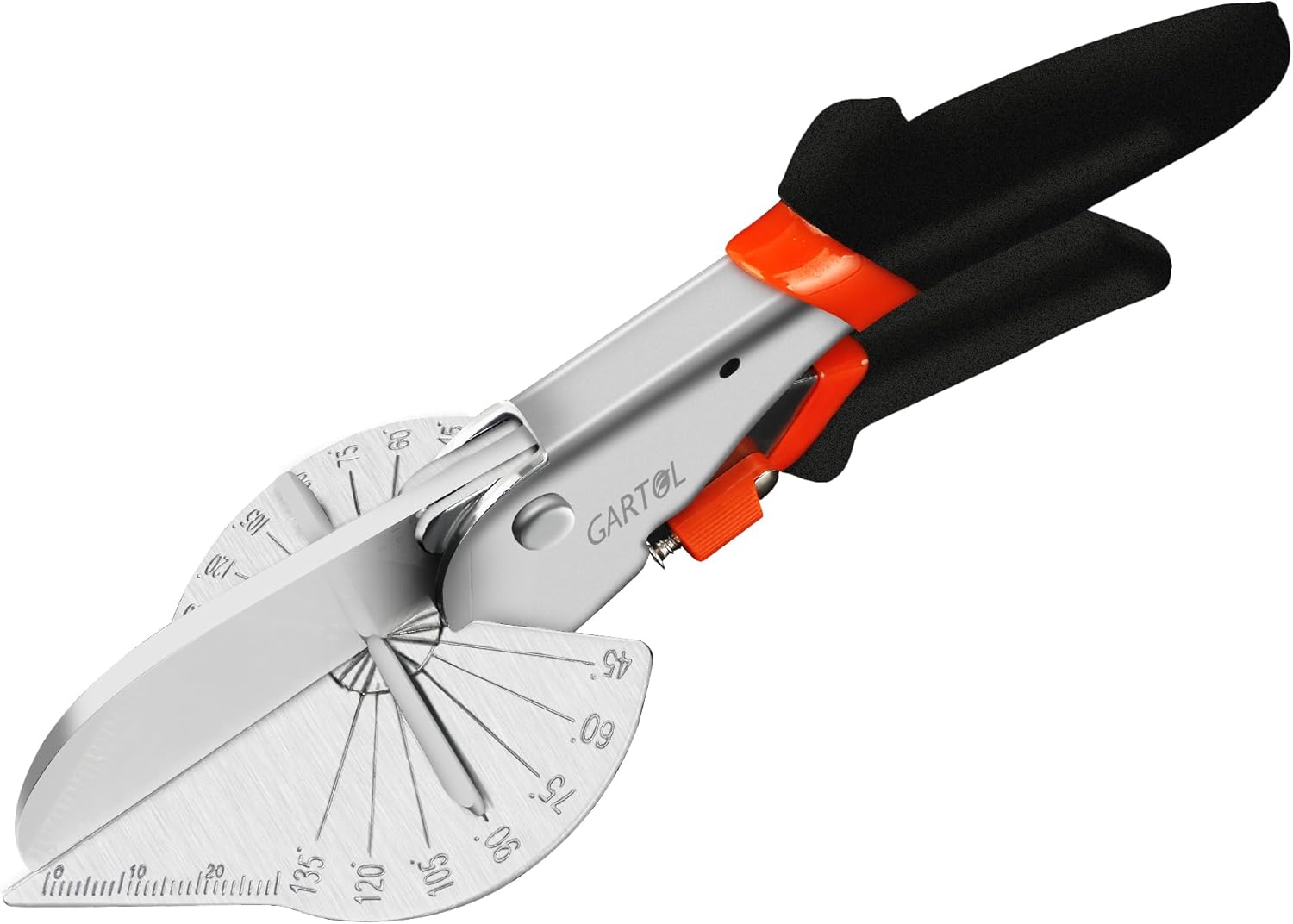 GARTOL 45-135° Adjustable Miter Shears - Pro PVC & Wood Trim Cutting Tool 1 hvac tools snips