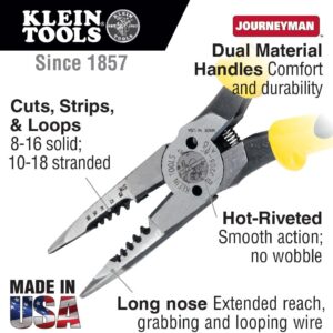 Klein Tools J206-8C USA-Made Long Nose All-Purpose Spring Pliers Review