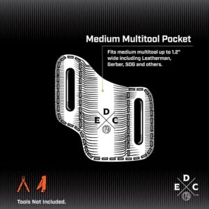 Premium Leather Multitool Sheath for Leatherman, Gerber & SOG – Tactical Belt Holder