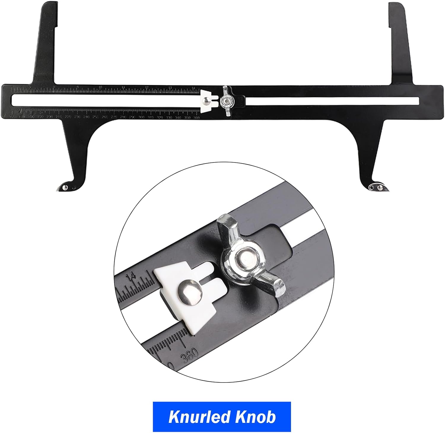 Professional Brake Measuring Tool for Drum Brake Lining Rotor Reset Adjustment 2 Professional Brake Measuring Tool for Drum Brake Lining Rotor Reset Adjustment - Image 2