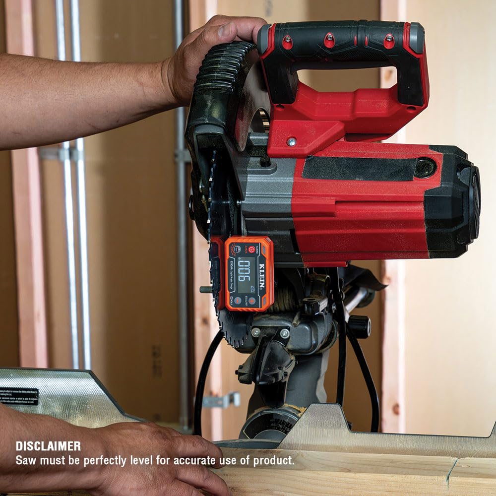 Klein Tools Digital Angle Finder - LED Alert & Precision Measurement 4 Klein Tools Digital Angle Finder - LED Alert & Precision Measurement - Image 4