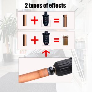 Professional HVAC Swaging Tool Set | Copper Tube Expander w/ 6 Drill Bits