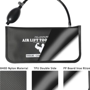 Air Wedge Bag Kit: Professional Leveling & Alignment Tool, Commercial Grade 2 Sizes