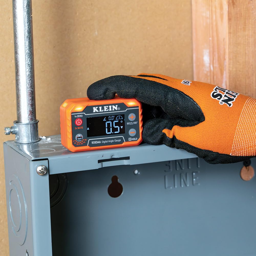 Klein Tools Digital Angle Finder - LED Alert & Precision Measurement 7 Klein Tools Digital Angle Finder - LED Alert & Precision Measurement - Image 7