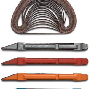 Precision Detail Sander: 1/4″ Coarse Kit for Woodwork & 3D Models