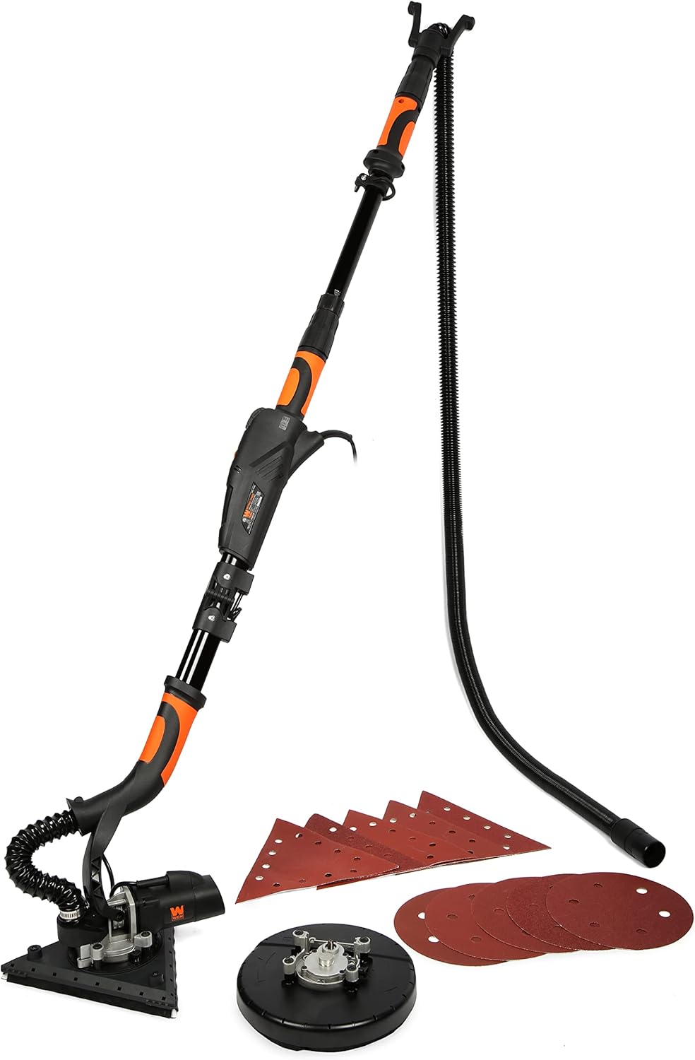 WEN DW5084 Drywall Sander 5-Amp Variable Speed Dual-Head 15ft Hose 3 WEN DW5084 Drywall Sander 5-Amp Variable Speed Dual-Head 15ft Hose - Image 3