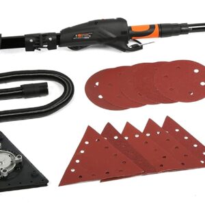 WEN DW5084 Drywall Sander 5-Amp Variable Speed Dual-Head 15ft Hose
