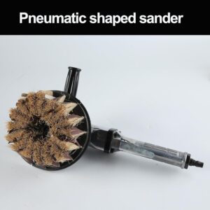 Pro 7″ Pneumatic Sander: Lightweight Wood Polisher, 2500 RPM Air Tool