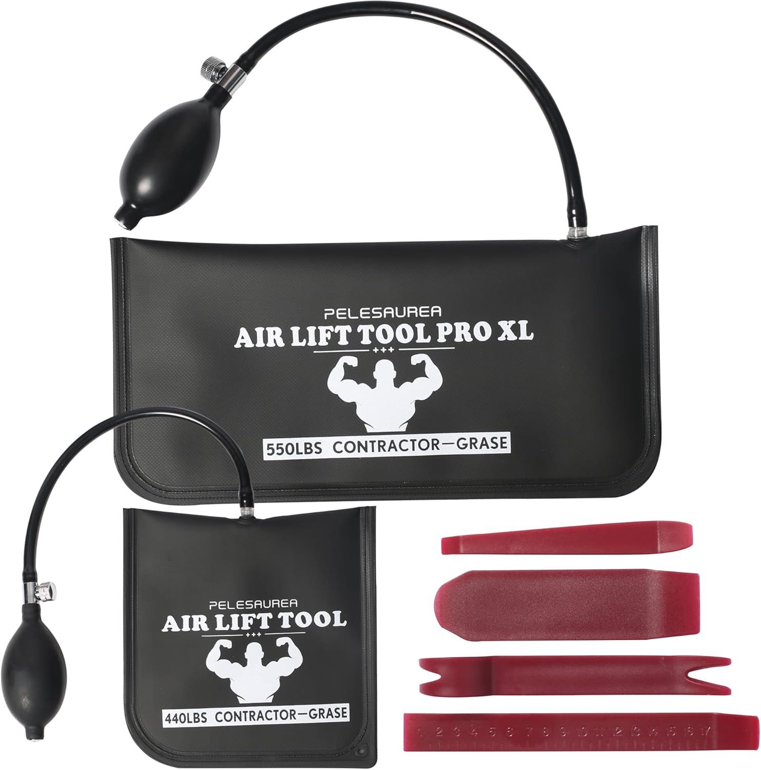 Air Wedge Bag Kit: Professional Leveling & Alignment Tool, Commercial Grade 2 Sizes 1 hvac tools commercial