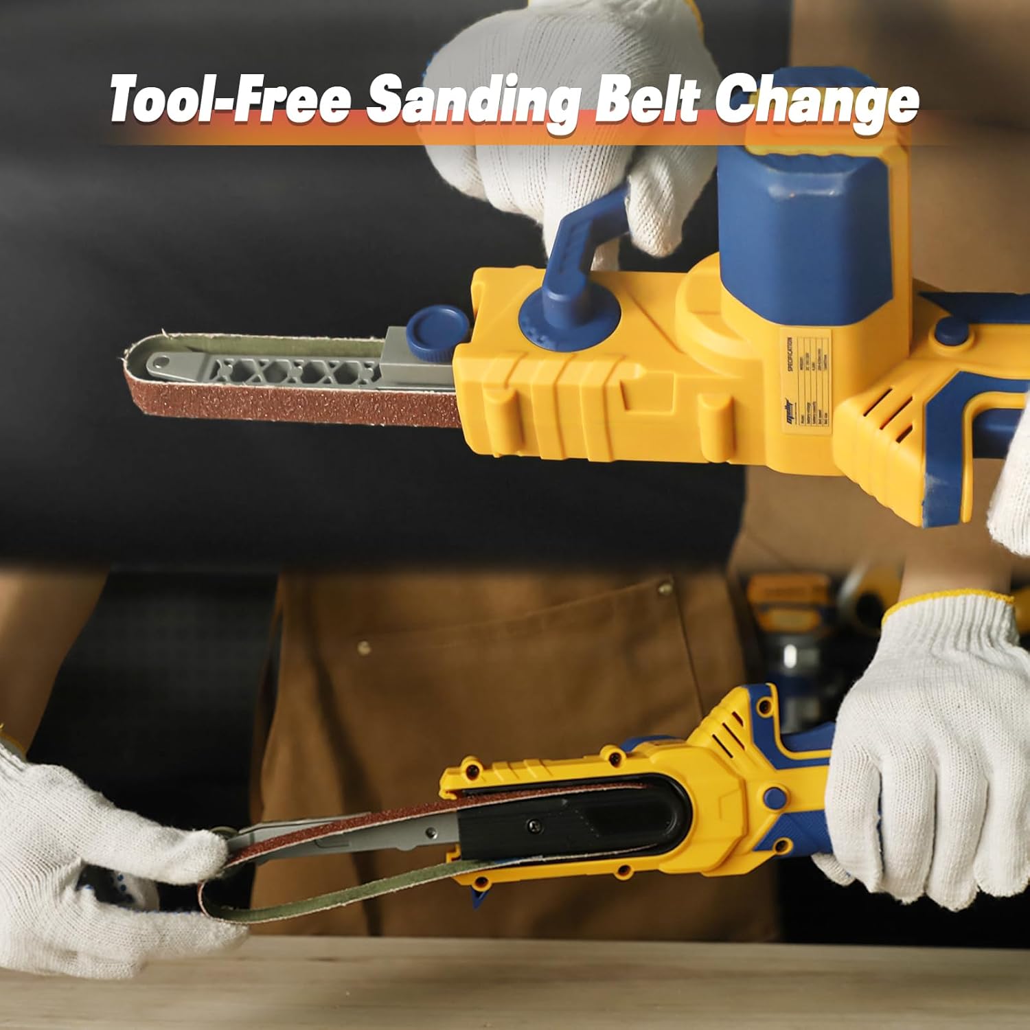 MaxMore Cordless Band File Sander: Power, Versatility, & Ease 5 MaxMore Cordless Band File Sander: Power, Versatility, & Ease - Image 5