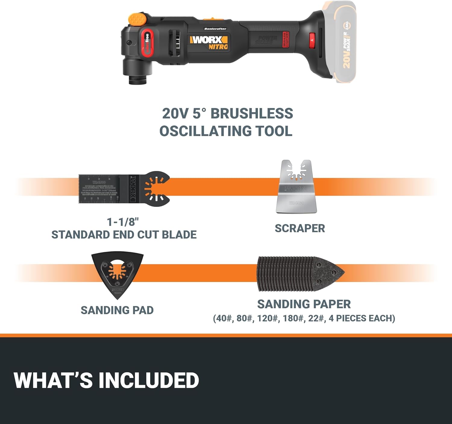 Effortless DIY: Review of the Worx Nitro 20V Oscillating Multi Tool 7 Effortless DIY: Review of the Worx Nitro 20V Oscillating Multi Tool - Image 7