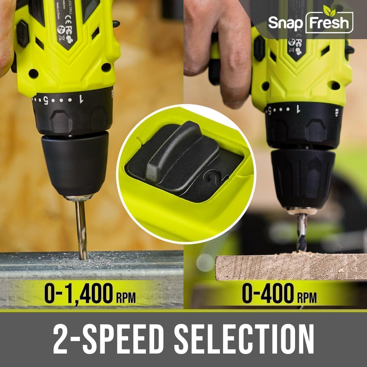 Unleashing Versatility: SnapFresh 20V Cordless Drill Review 6 Unleashing Versatility: SnapFresh 20V Cordless Drill Review - Image 6