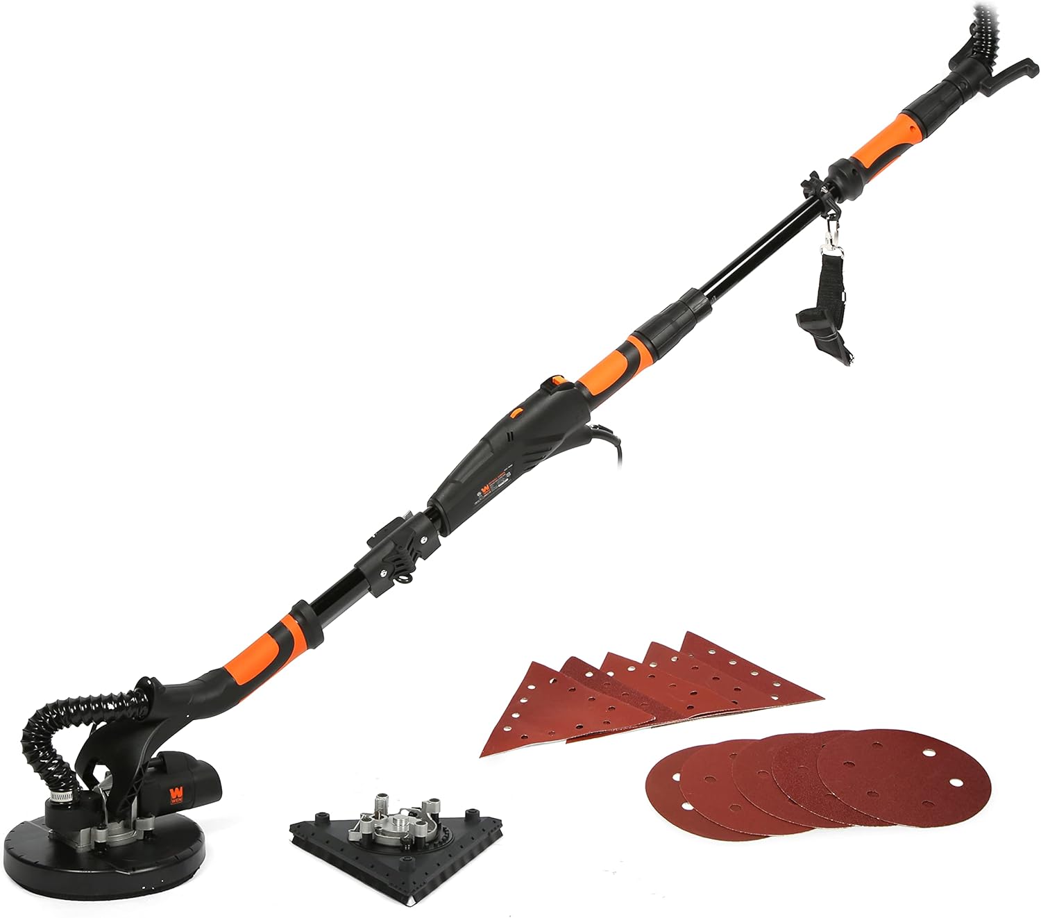 WEN DW5084 Drywall Sander 5-Amp Variable Speed Dual-Head 15ft Hose 1 sander tool drywall