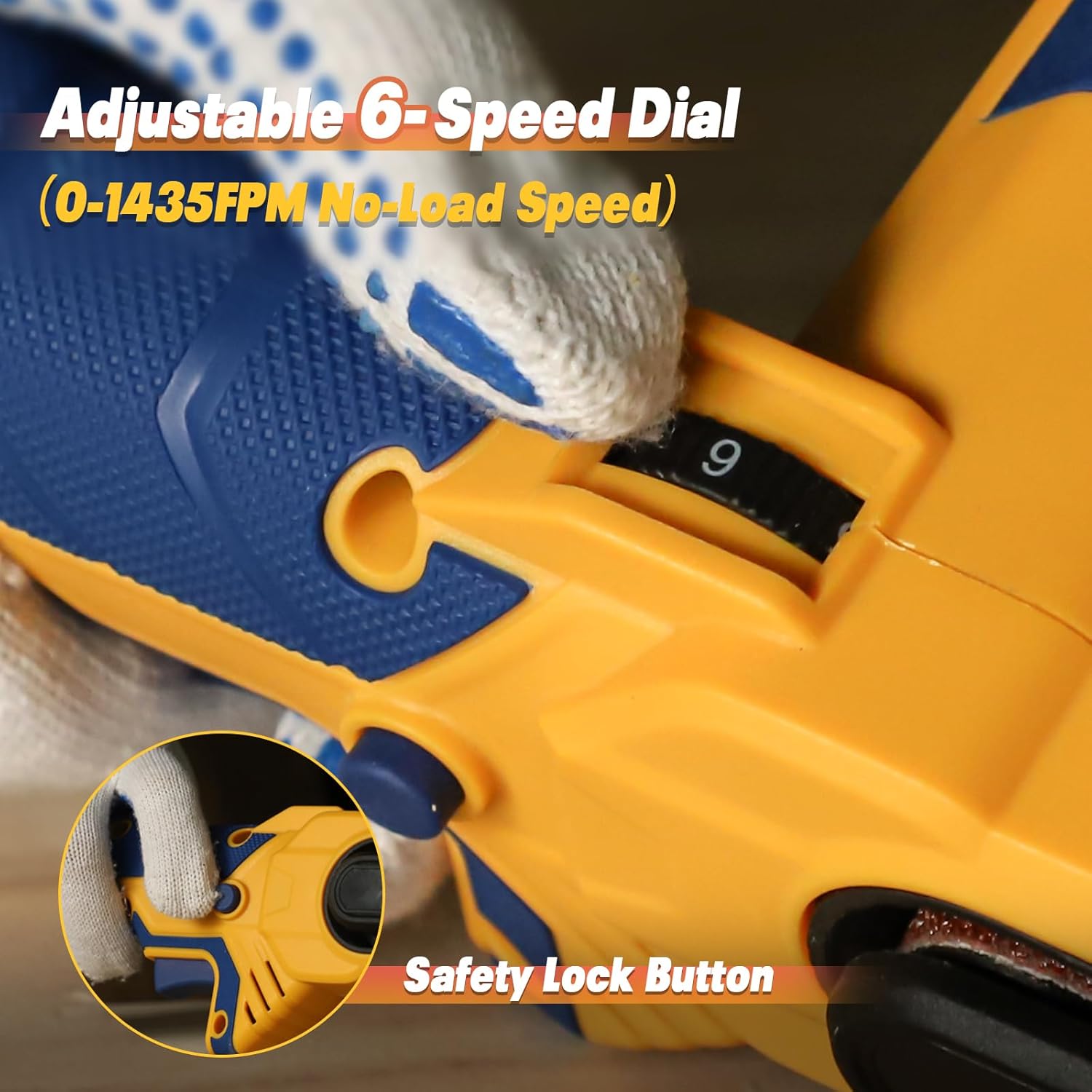 MaxMore Cordless Band File Sander: Power, Versatility, & Ease 4 MaxMore Cordless Band File Sander: Power, Versatility, & Ease - Image 4