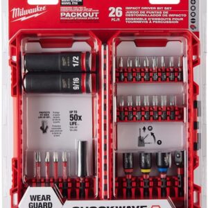 Milwaukee SHOCKWAVE Impact Duty Drill & Drive Bit Set (40-Piece) Kit