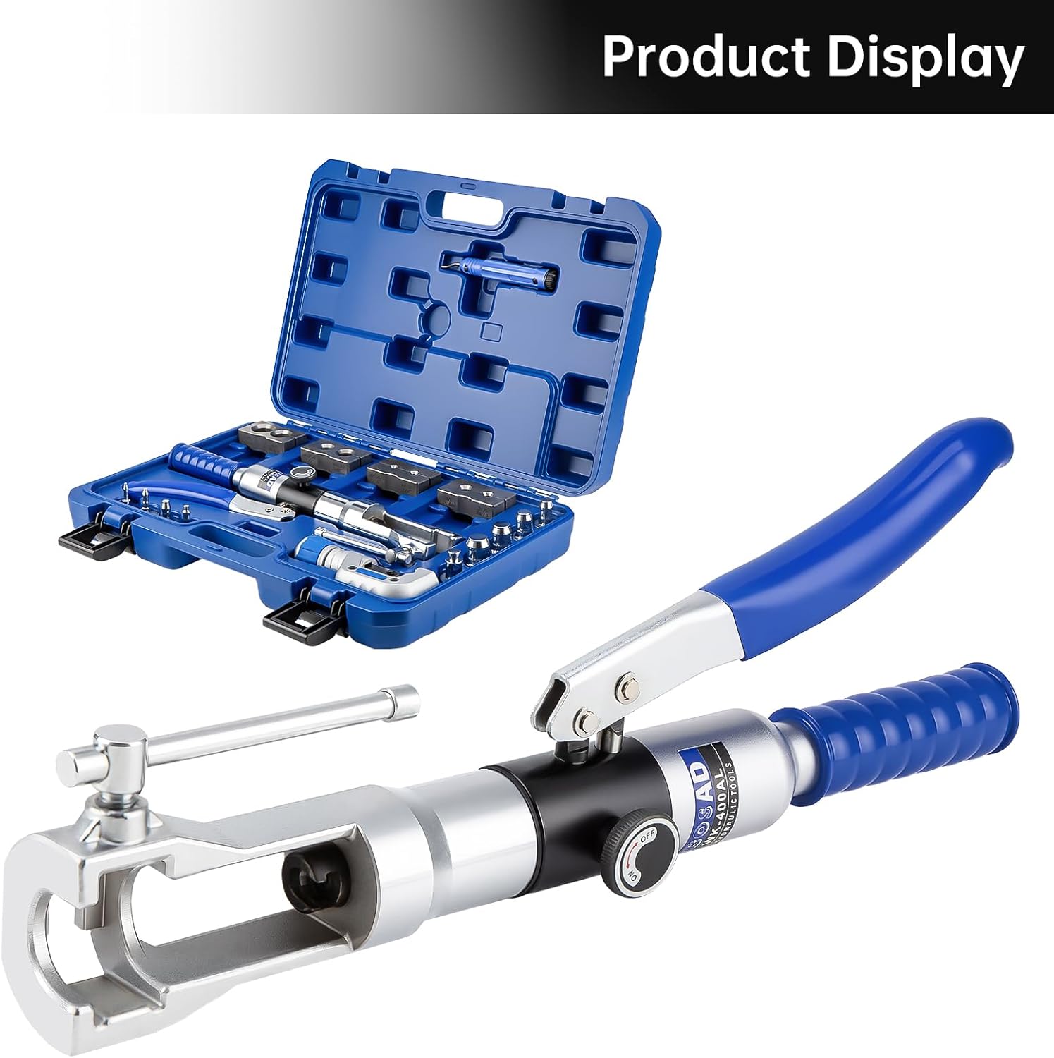 Professional Hydraulic Flaring & Swaging Tool Kit for Copper Tubing 4 Professional Hydraulic Flaring & Swaging Tool Kit for Copper Tubing - Image 4