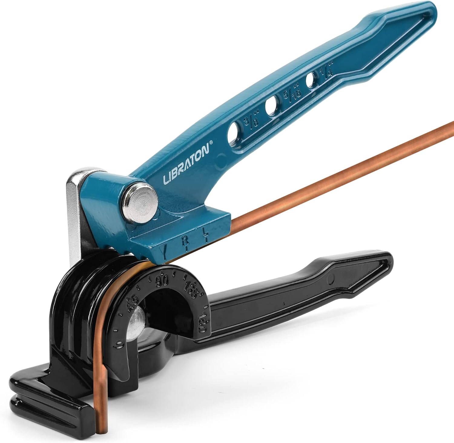 3-in-1 Copper Tube Bender for HVAC Plumbing 180° - 1/4 5/16 3/8 Aluminum Steel 1 hvac tools on sale and clearance