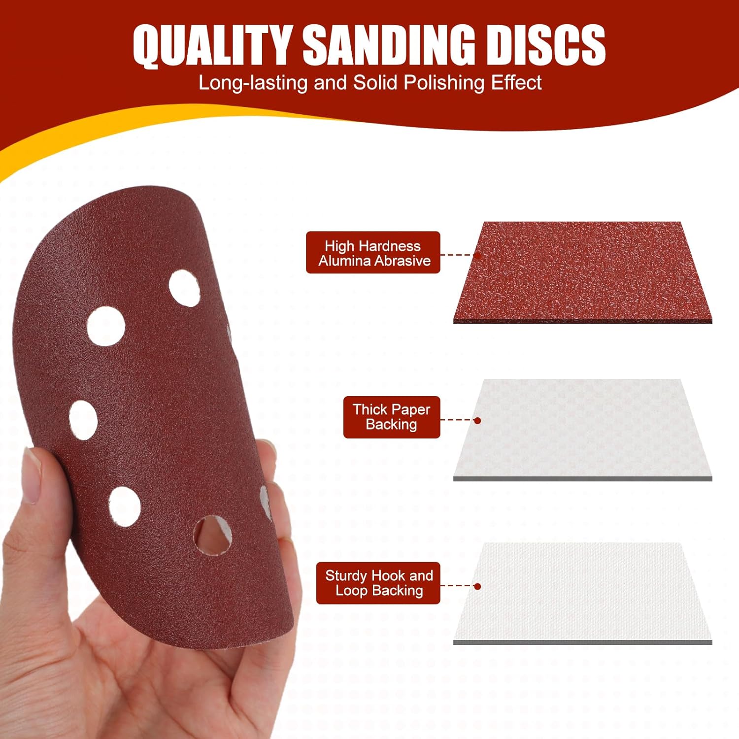 Comprehensive Review: 70 PCS Sanding Discs for Optimal Smoothing 4 Comprehensive Review: 70 PCS Sanding Discs for Optimal Smoothing - Image 4