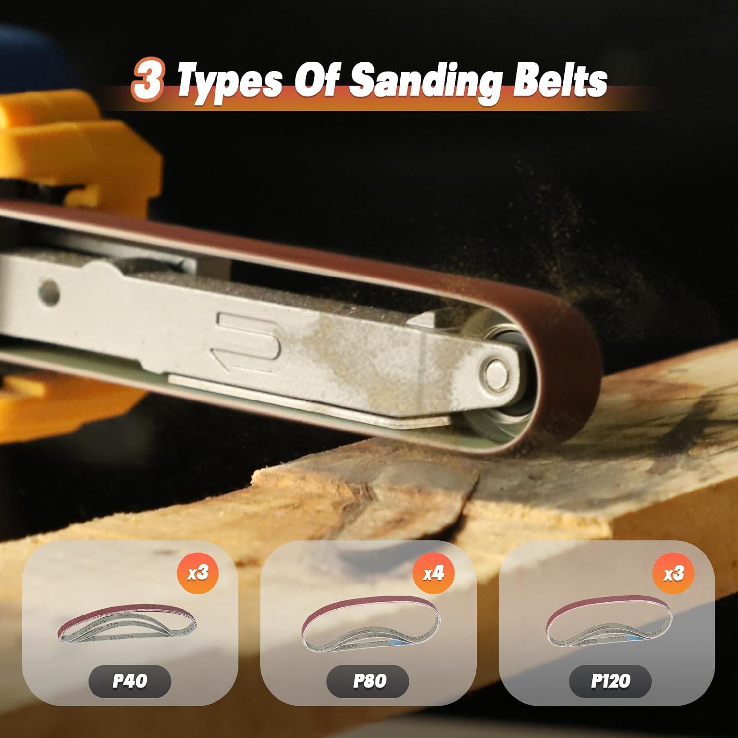 MaxMore Cordless Band File Sander: Power, Versatility, & Ease 8 MaxMore Cordless Band File Sander: Power, Versatility, & Ease - Image 8