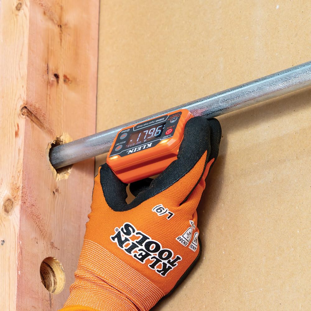 Klein Tools Digital Angle Finder - LED Alert & Precision Measurement 8 Klein Tools Digital Angle Finder - LED Alert & Precision Measurement - Image 8