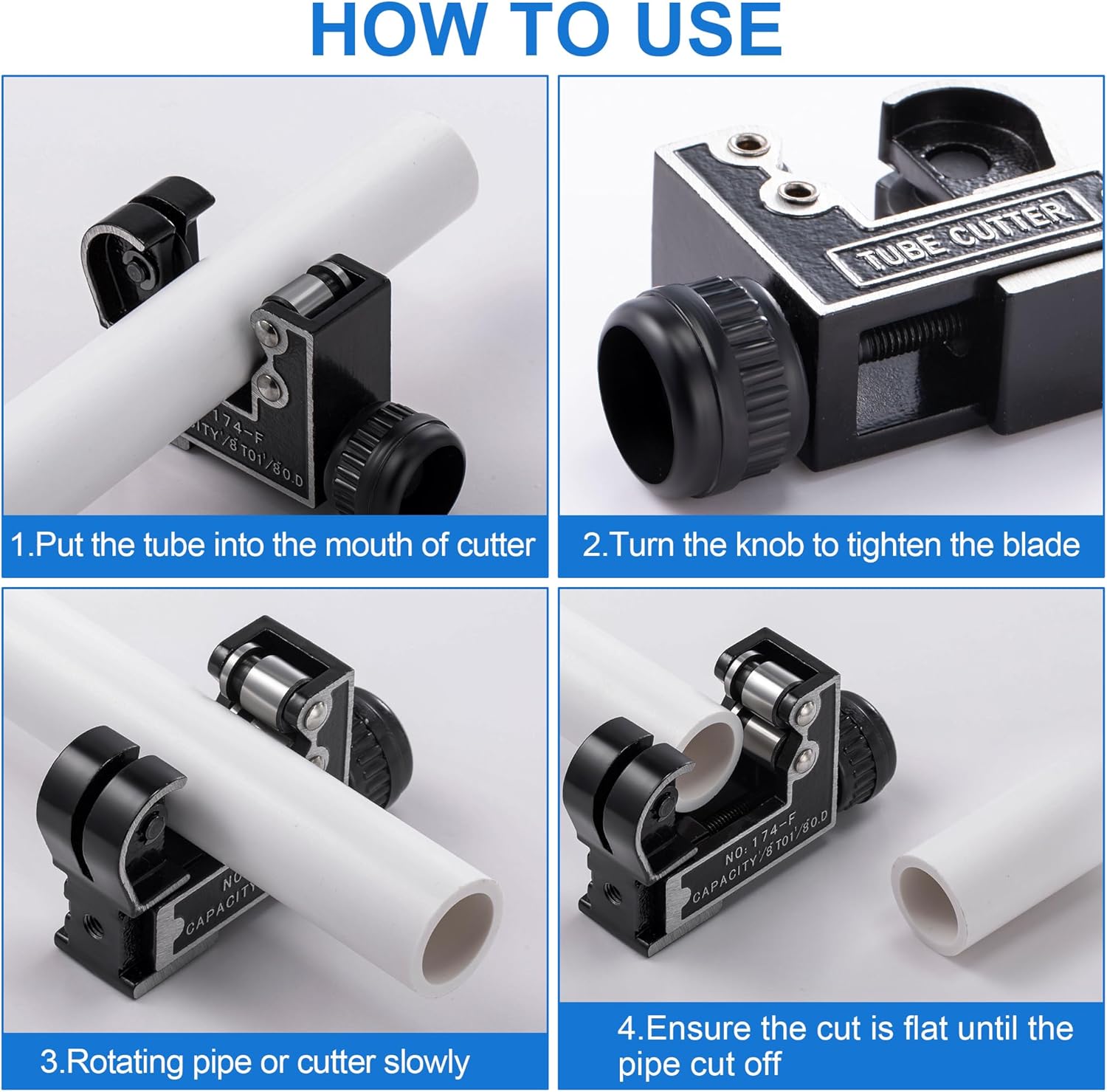 Professional Copper Pipe Cutter Tool - HVAC Tubing Cutter for 3-28mm Pipes 5 Professional Copper Pipe Cutter Tool - HVAC Tubing Cutter for 3-28mm Pipes - Image 5