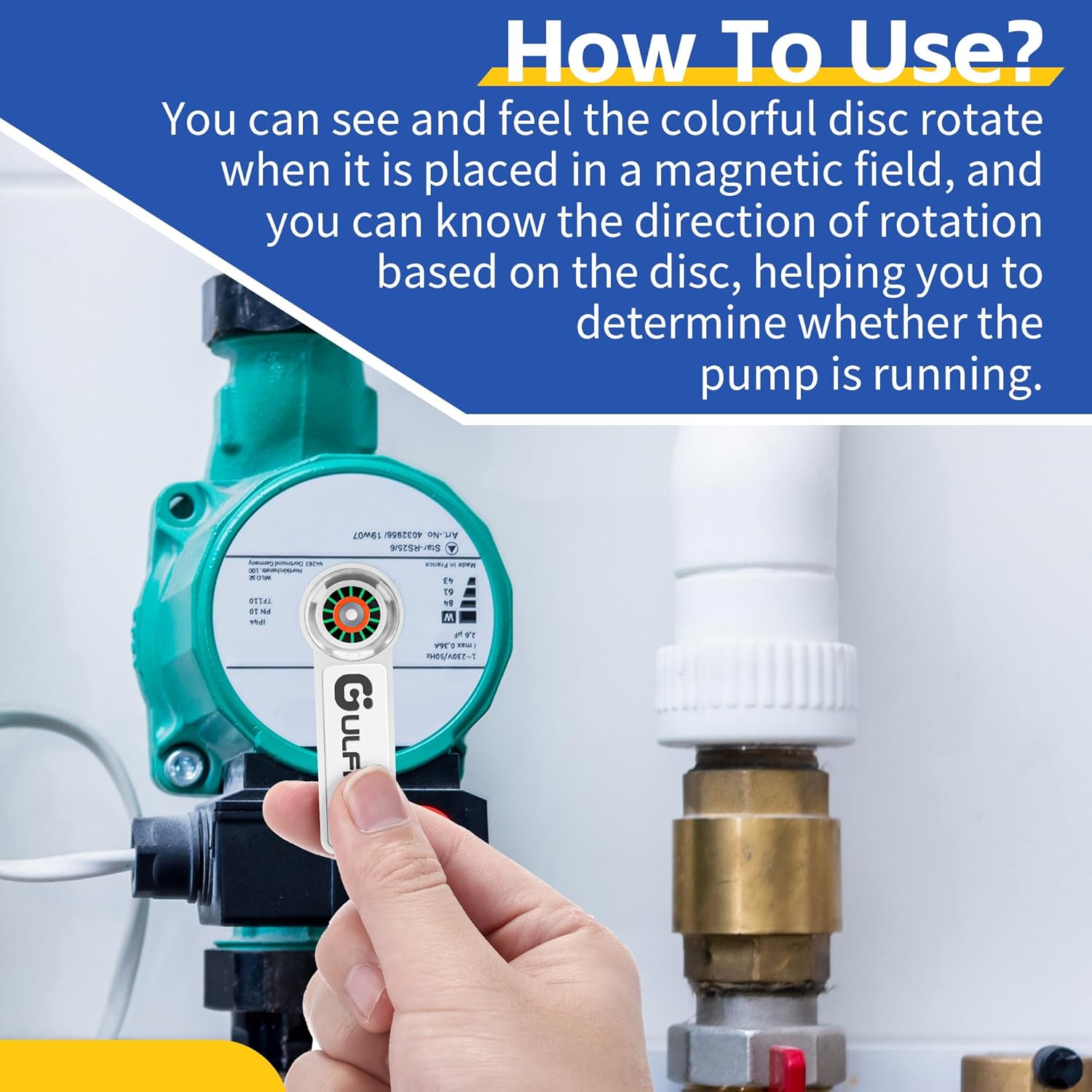 4-in-1 Solenoid Tester for Circulating Pump | AC & Rotation Detector Tool 2 4-in-1 Solenoid Tester for Circulating Pump | AC & Rotation Detector Tool - Image 2