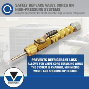 Mastercool R410A Valve Core Tool Kit – HVAC Pro High-Pressure System